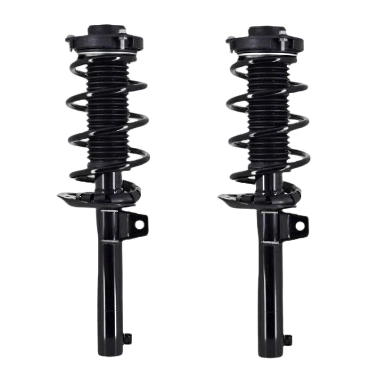 Maxfavor Pair of Front Shock Absorbers and Struts Complete Assembly with Coil Spring Compatible with Volkswagen Jetta 2011 2012 2013 2014 2015, Replacement for 1335594
