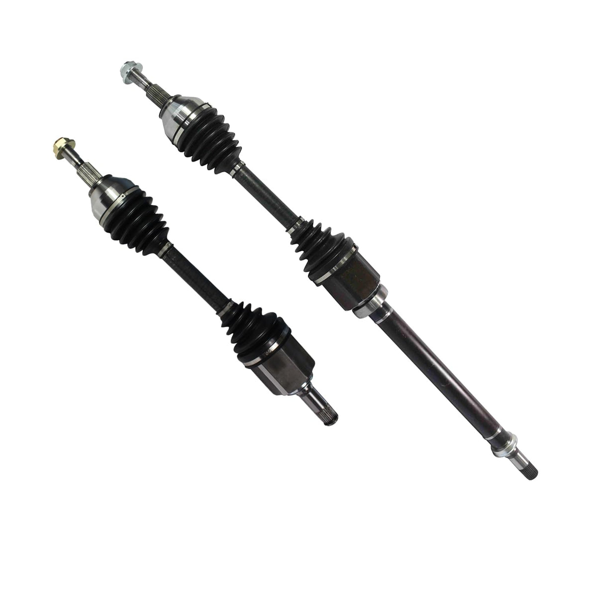 Front Pair CV Axle Shaft Assembly Compatible with Ford Models 2015-2018 Edge Fit for Lincoln Models 2016-2018 MKX CV Joint Replace F2GZ-3B437-N F2GZ-3B436-AG F2GZ-3B436-F F2GZ-3B436-J F2GZ-3B437-F