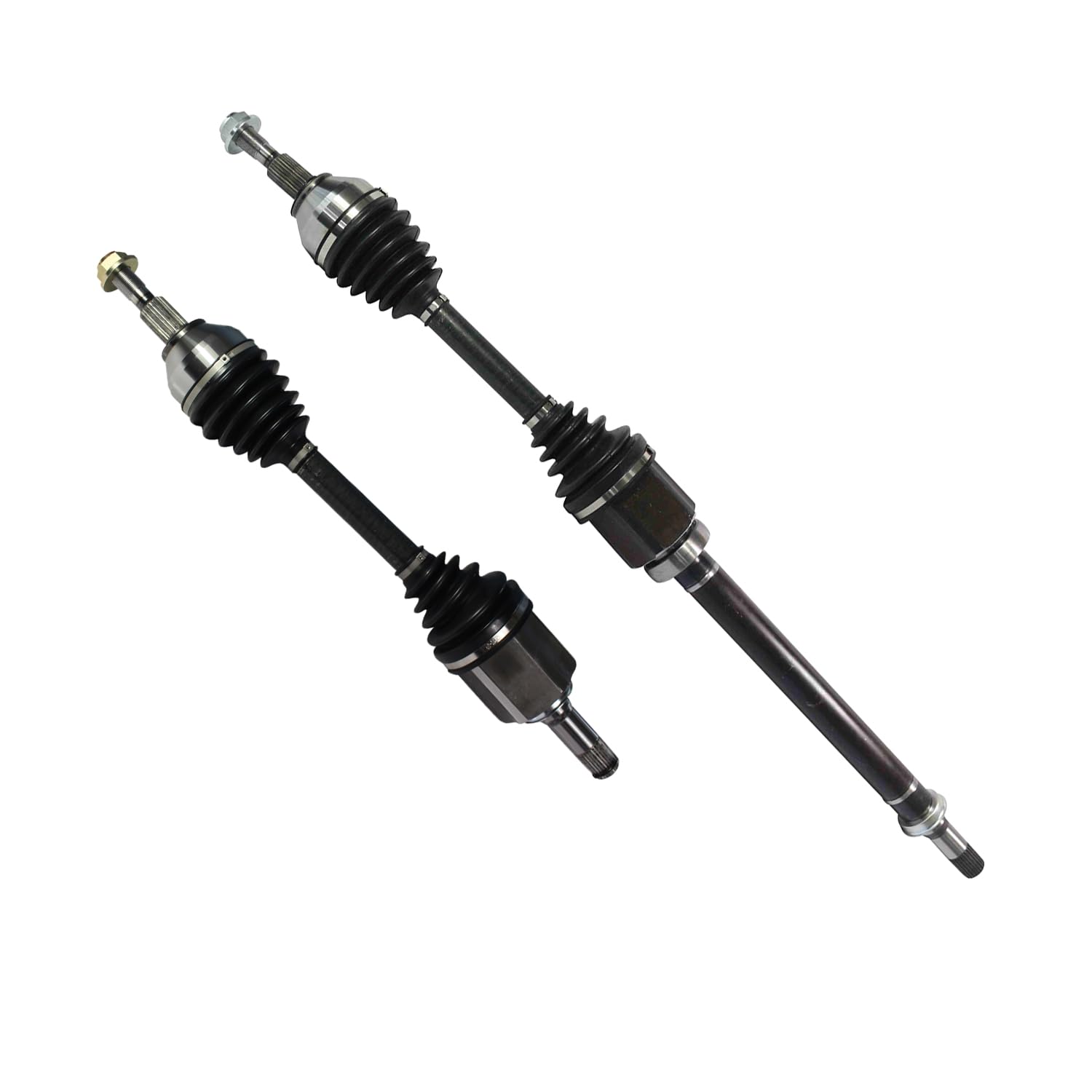 Front Pair CV Axle Shaft Assembly Compatible with Ford Models 2015-2018 Edge Fit for Lincoln Models 2016-2018 MKX CV Joint Replace F2GZ-3B437-N F2GZ-3B436-AG F2GZ-3B436-F F2GZ-3B436-J F2GZ-3B437-F