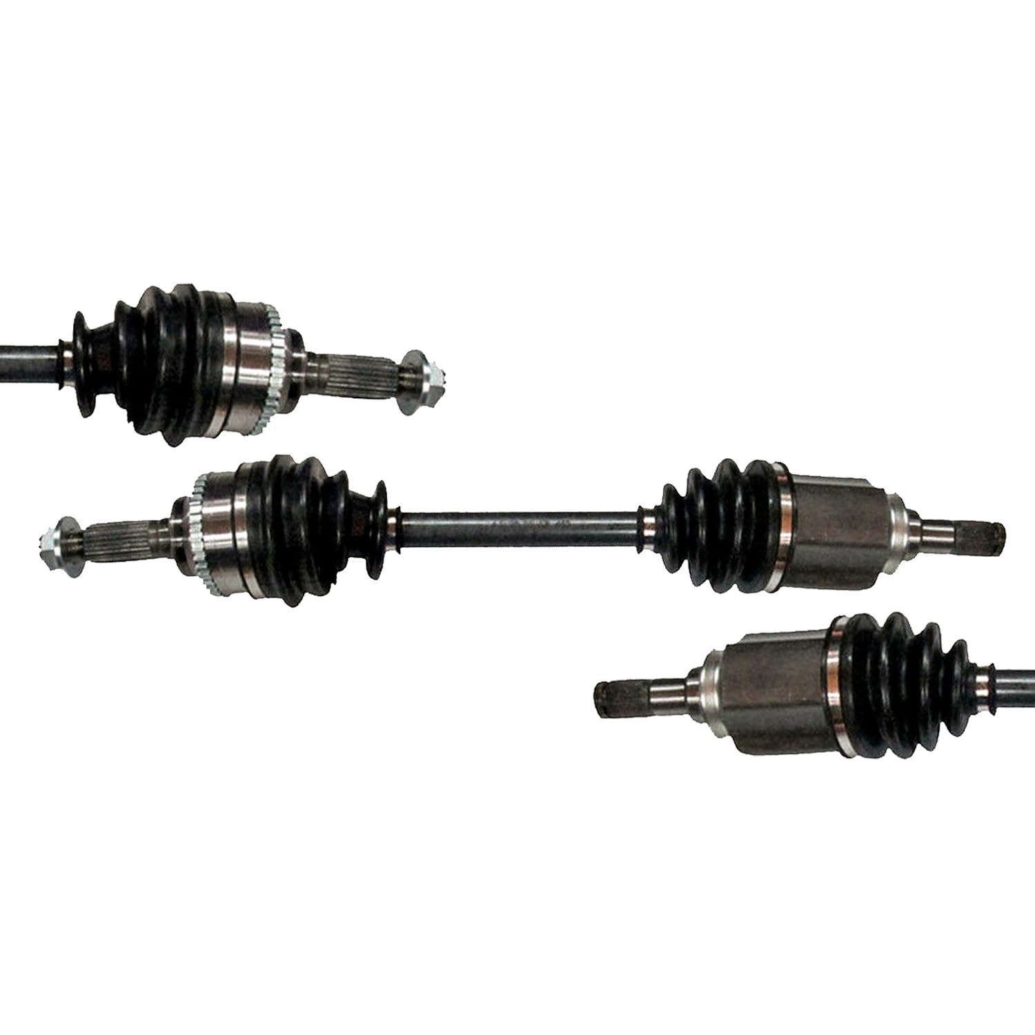 Front Pair CV Axle Shaft Assembly Compatible with 2006-2011 Mariner Hybrid 2005-2012 Escape Hybrid 2009-2012 Escape Limited Hybrid CV Joint Replace 5M6Z-3A427-AB 5L8Z-3A428-DA 19364954 5M6Z-3A427-AA