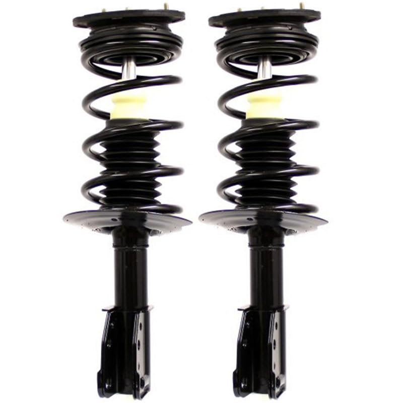 Maxfavor Front Shock Absorber Kit with Coil Springs Compatible with 1995-1999 Chevy Cavalier & Pontiac Sunfire Shock Absorber Assembly Replace OE 171973 Set of 2
