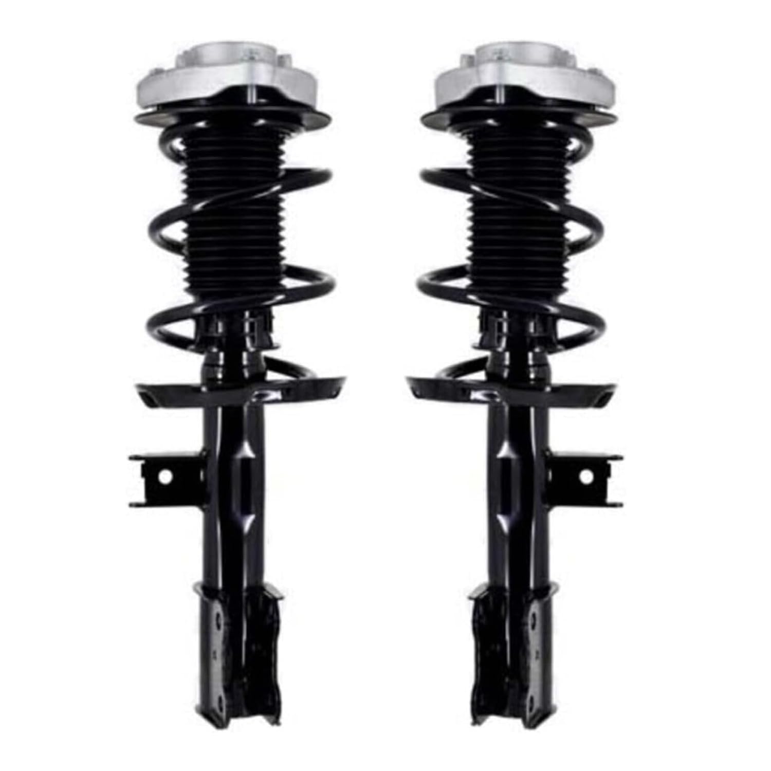 Maxfavor Pair of Front Shock Absorbers and Struts Complete Assembly with Coil Spring Compatible with Mercedes-Benz CLA250 2014 2015 2016 2017 2018, Replacement for 2333461L 2333461R