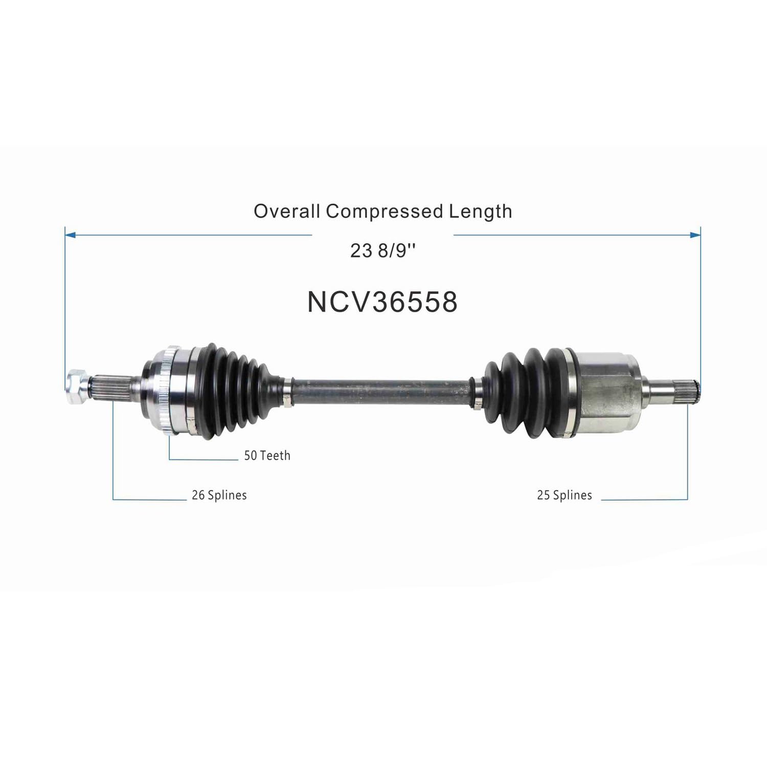 Front Right CV Axle Shaft Assembly Compatible with Honda Models 2001-2005 Civic GX HX DX EX LX FWD Auto Trans 2004 2005 Civic Passenger Side CV Joint Replace 44305-S5A-J10 44305-S5A-J30 44305-S5A-J61