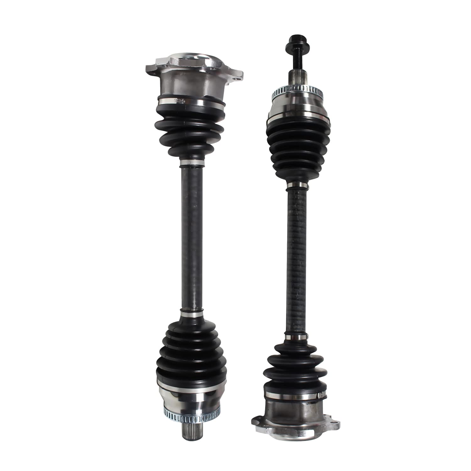 Maxfavor CV Axle Front Pair Compatible with Audi A4 2001 1.8L 2.8L, Audi S4 2000-2002 2.7L, FWD AWD Auto Trans, CV Axle Joint Shaft Assembly Front Driver Passenger Side