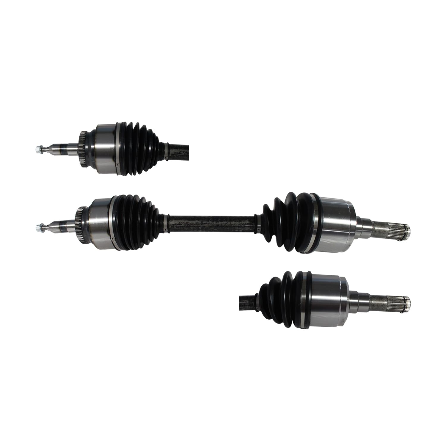Front Pair CV Axle Shaft Assembly Compatible with Ford Models 2010-2014 F-150 SVT Raptor 4WD Front Drive & Passenger CV Joint Replace AL3Z-3A427-A AL3Z-3A427-B AL3Z-3A427-C AL3Z-3A428-A AL3Z-3A428-B