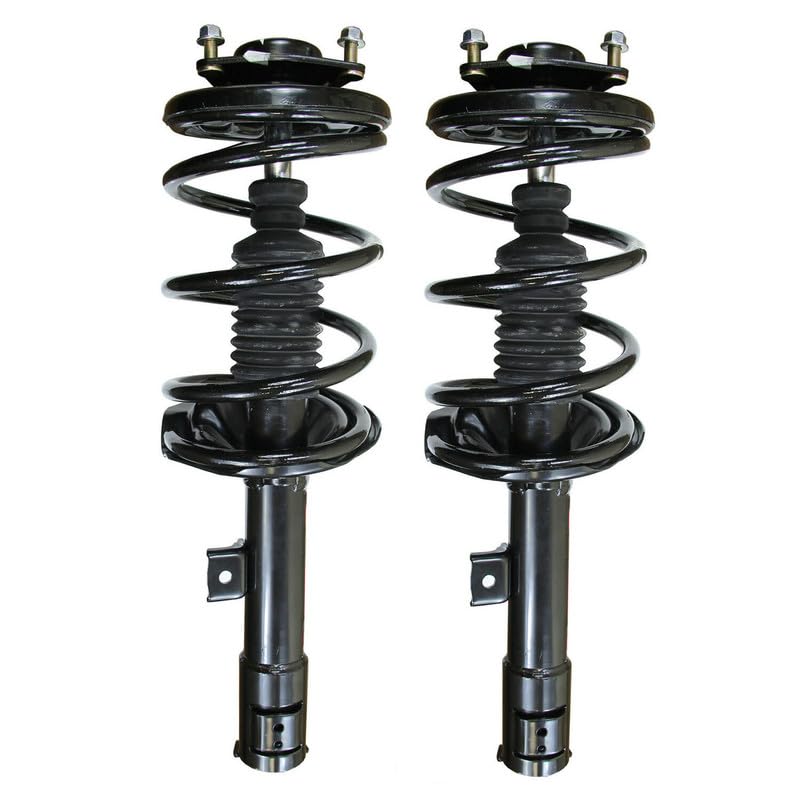 Maxfavor Front Pair Struts Shock Absorber Compatible with Mitsubishi Outlander 2008 2009 2010 2011 2012 2013 Suspension Shock Absorber Replacement 172438 172437