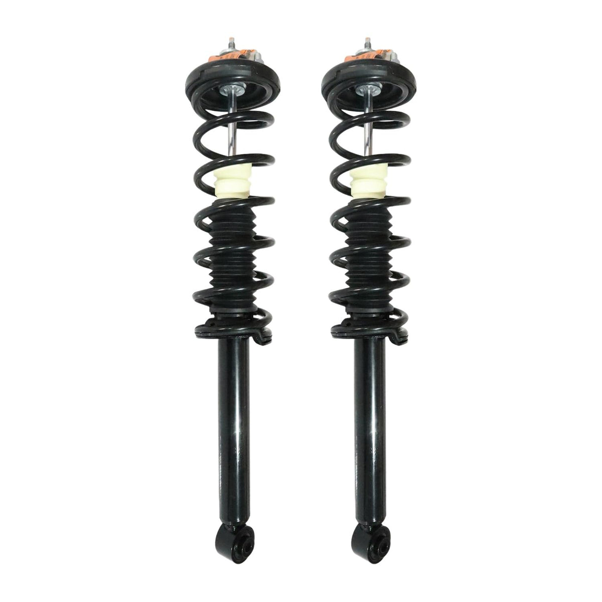 Maxfavor Pair of Rear Shock Absorbers and Struts Complete Assembly with Coil Spring Compatible with Acura TSX 2004 2005 2006 2007 2008, Replacement for 172324