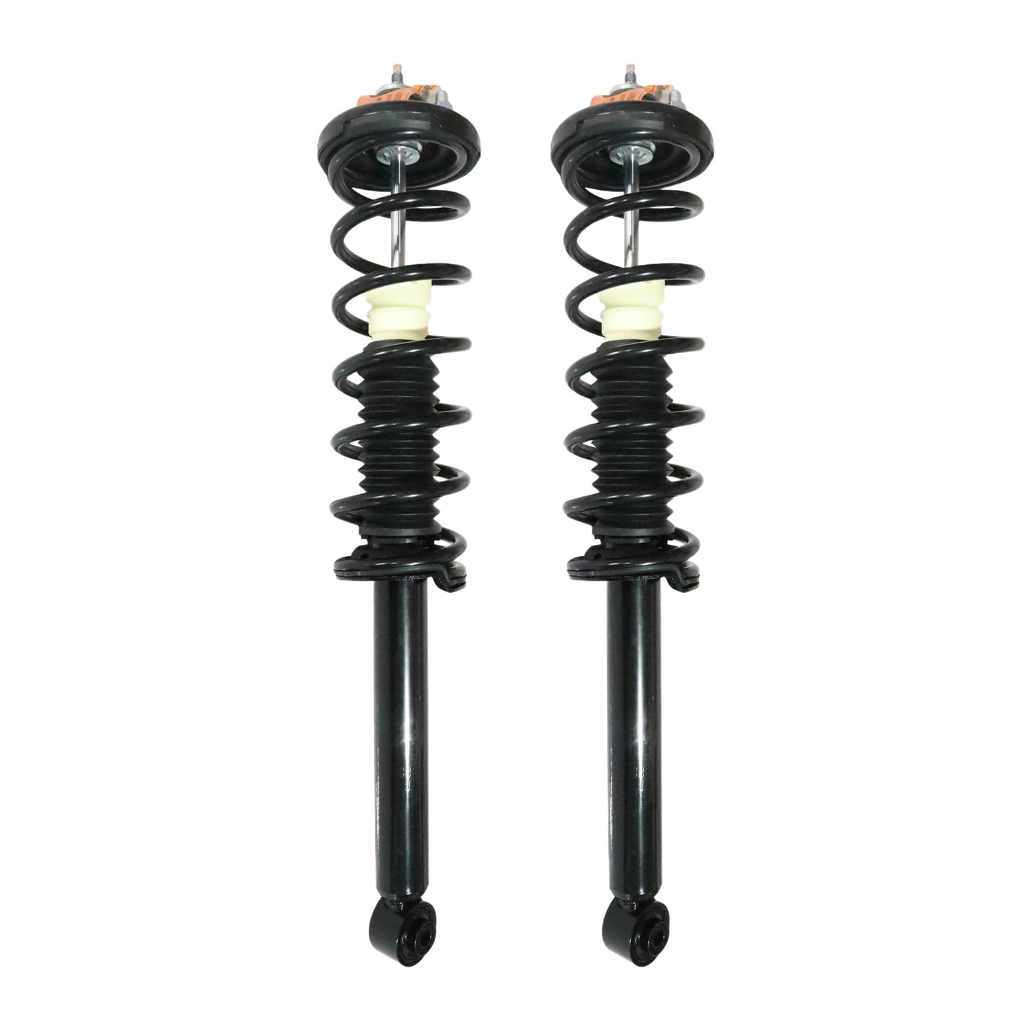 Maxfavor Pair of Rear Shock Absorbers and Struts Complete Assembly with Coil Spring Compatible with Acura TSX 2004 2005 2006 2007 2008, Replacement for 172324