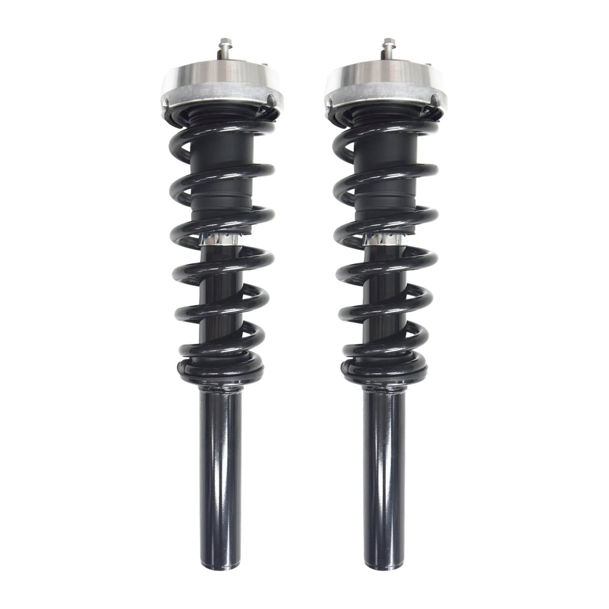 Maxfavor Pair of Front Shock Absorbers and Struts Complete Assembly with Coil Spring Compatible with BMW X6 2008 2009 2010 2011 2012 2013 2014, Replacement for 2335906