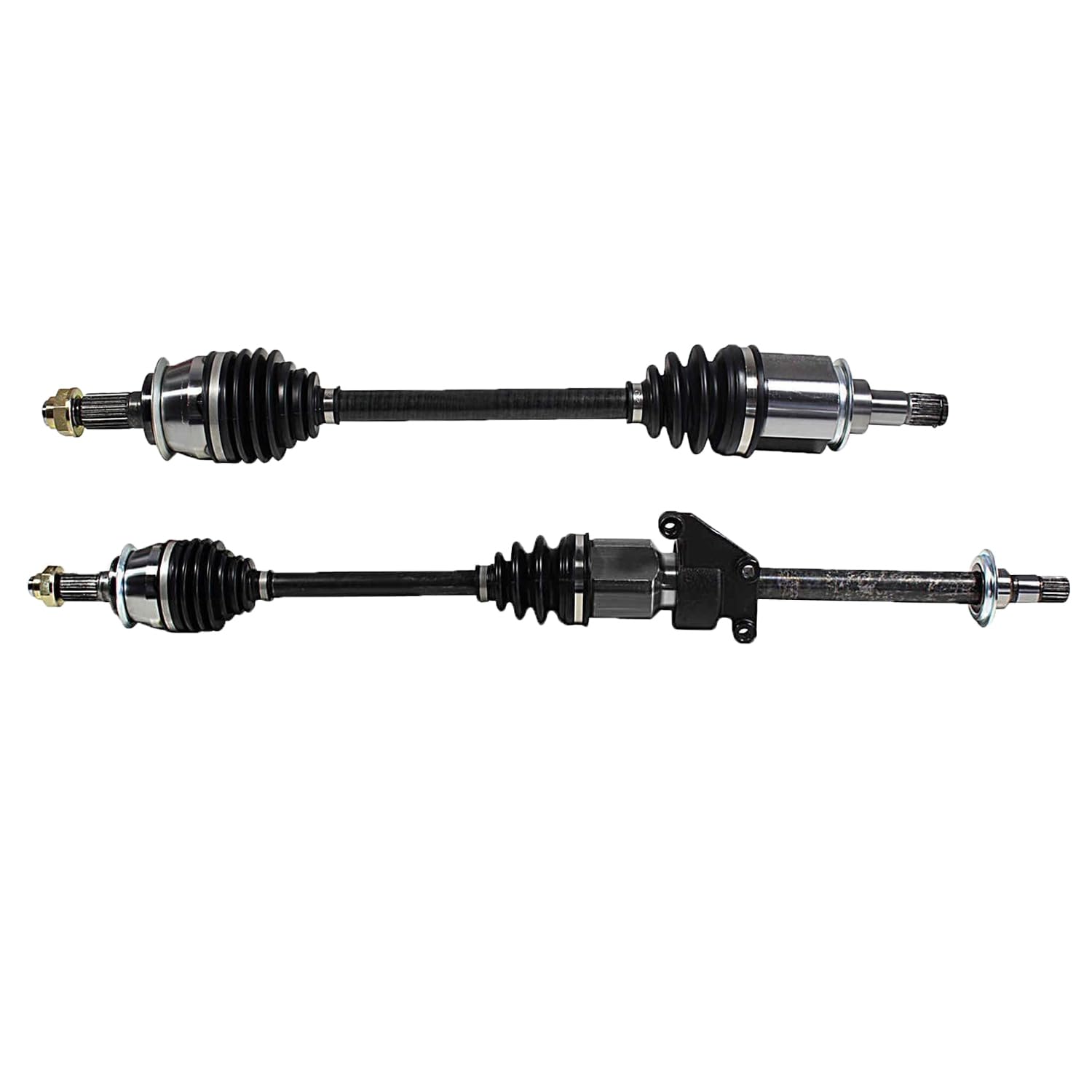 Front Pair CV Axle Shaft Assembly Compatible with 2002-2004 Cooper Naturally Aspirated FWD Manual Trans CV Joint Replace 31-60-7-518-238 31-60-7-518-237