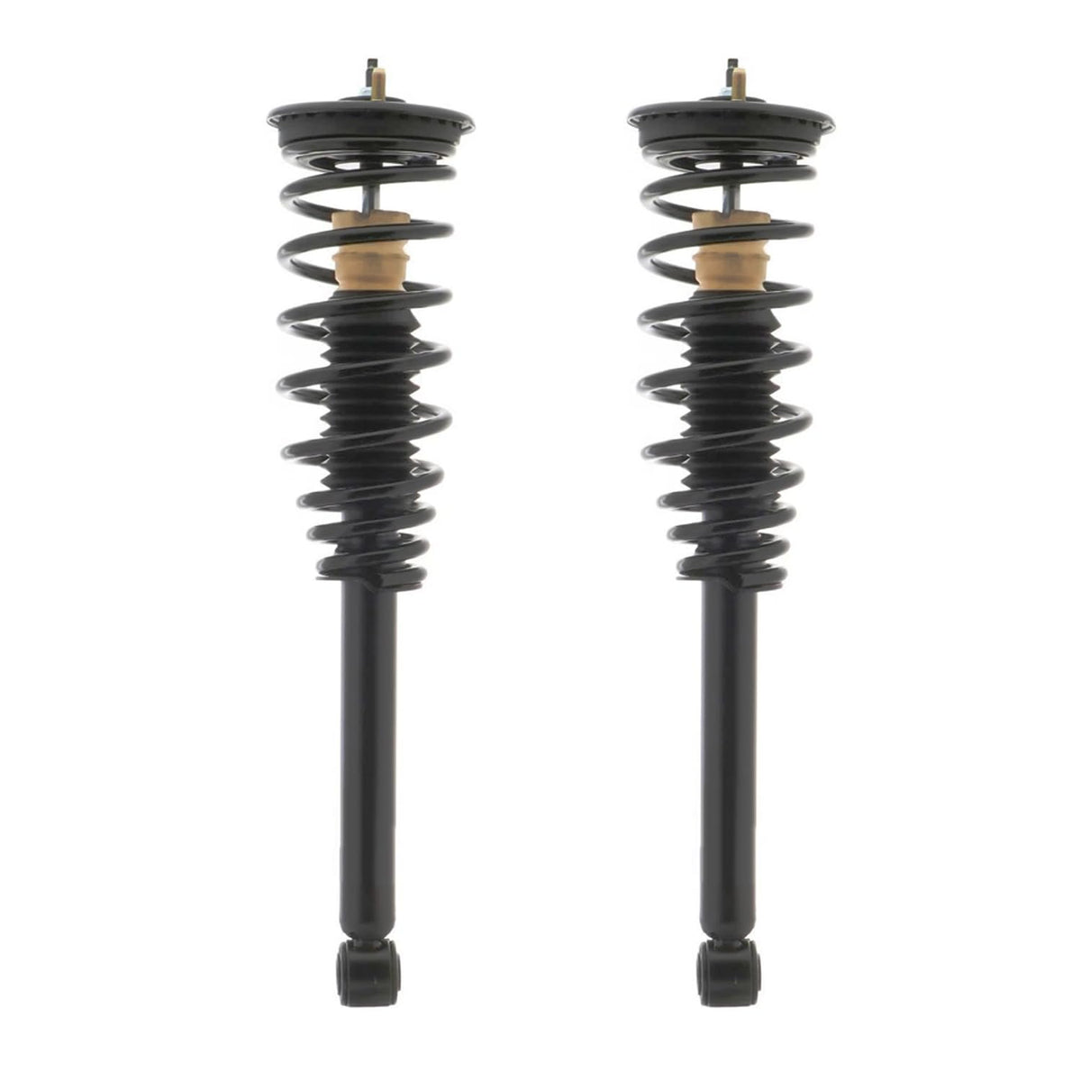 Maxfavor Pair of Rear Shock Absorbers and Struts Complete Assembly with Coil Spring Compatible with Mitsubishi Galant 1999 2000 2001 2002 2003, Replacement for 271313
