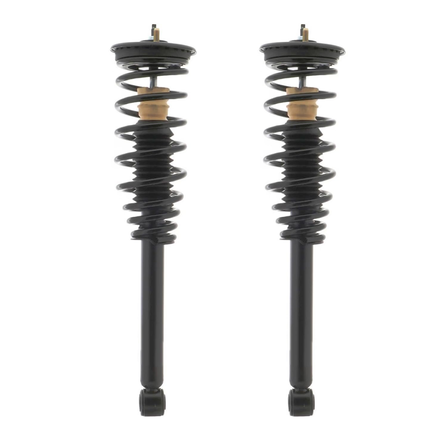 Maxfavor Pair of Rear Shock Absorbers and Struts Complete Assembly with Coil Spring Compatible with Mitsubishi Galant 1999 2000 2001 2002 2003, Replacement for 271313
