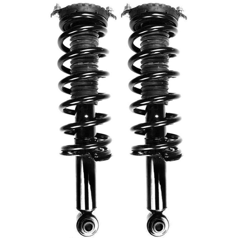 Maxfavor Rear Shock Absorber Kit with Coil Springs Compatible with 2005-2009 Subaru Legacy Shock Absorber Assembly Replace OE 172501 Set of 2