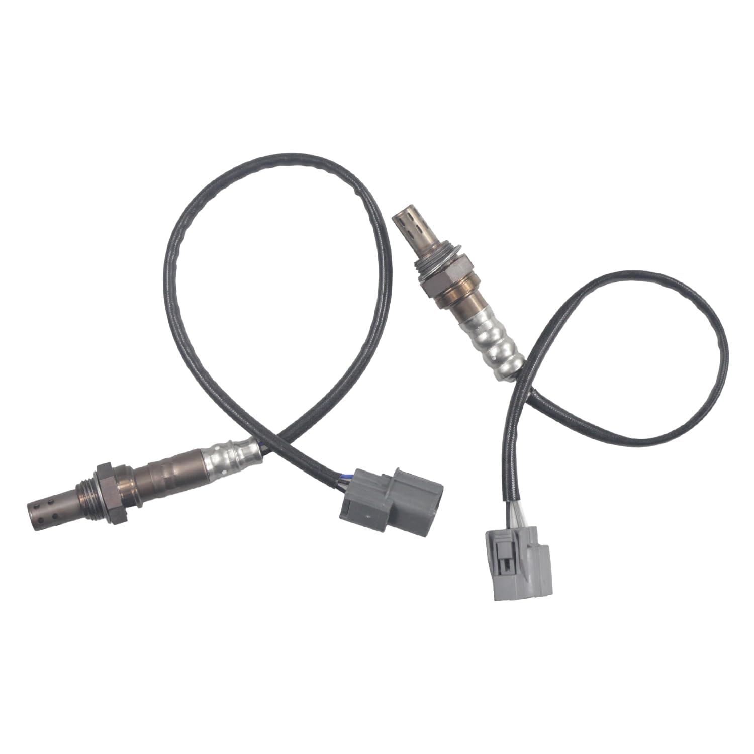 Maxfavor 2Pcs 234-4125 HZ80002 Upstream Downstream O2 Oxygen Sensor Compatible with Honda CR-V 2002-2004 2.4L Oxygen O2 Sensor