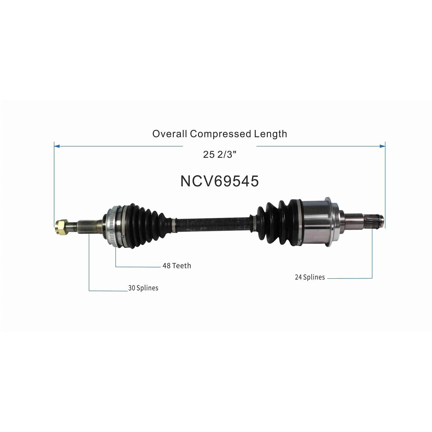 434200617084 Front Left CV Axle Shaft Assembly Fit for Model 1997-2001 ES300 Compatible with Toyota Models 1997-2004 Avalon 1997-2001 Camry 1998-2003 Sienna 1999-2003 Solara Replace 17010685