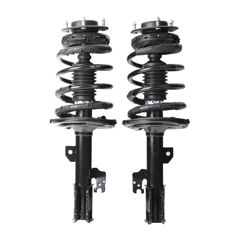 Maxfavor Front Shock Absorber Kit with Coil Springs Compatible with ES350 2007-2009, Toyota 2006 Avalon 2007-2012 Avalon 2007-2011 Camry Shock Absorber Assembly Replace OE 271679 271678 Set of 2