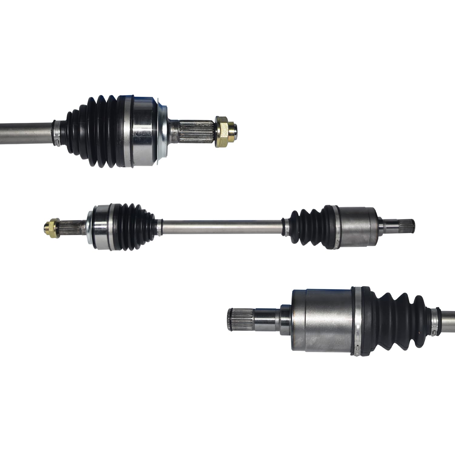 Front Left CV Axle Shaft Assembly Compatible with Honda Models 2012 Civic HF, EX-L, LX, EX, DX Japan Built FWD Auto Trans CV Joint Replace 44306TR0J01 44306-TR0-J00 44306-TR0-J01 80-9846 44306TR0J00