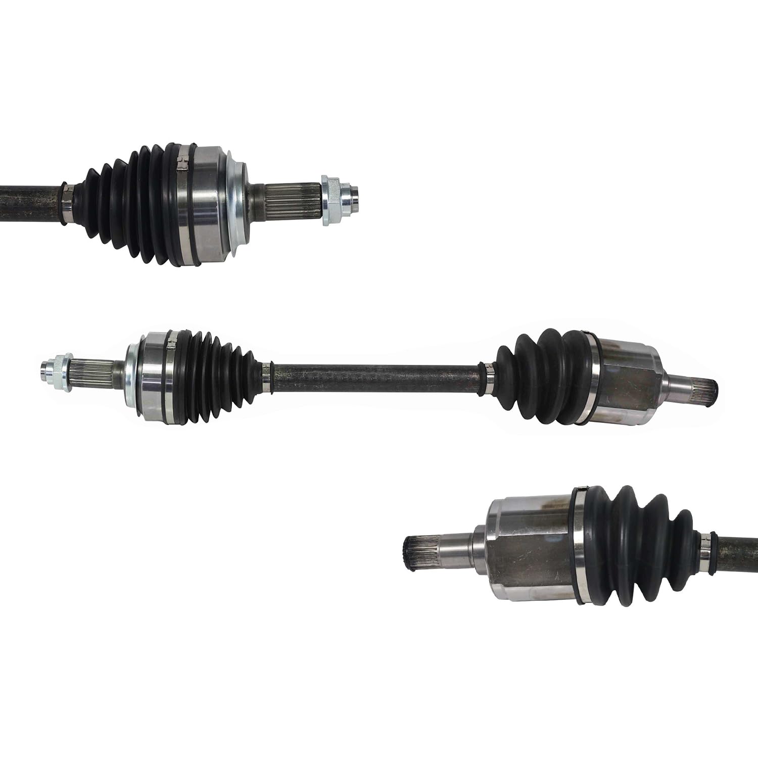 Front Left CV Axle Shaft Assembly Compatible with Honda Models 2012 2013 Civic LX Sedan 4-Door FWD Manual Trans Drive Side CV Joint Replace 44306-TR0-J90 44306TR0J90 91392 HO-8408 66-4314 80-6183