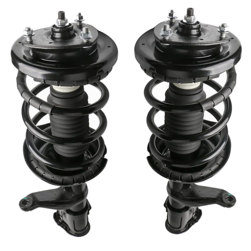 Maxfavor Front Shock Absorber Kit with Coil Springs Compatible with 2003 2004 2005 2006 Element Shock Absorber Assembly Replace OE 172135 172136 Set of 2