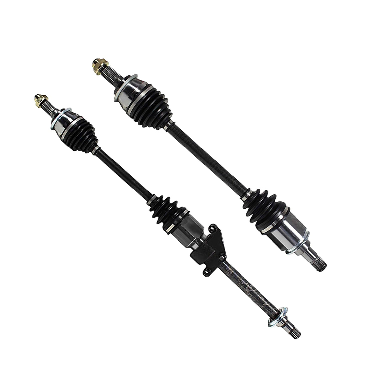 Front Pair CV Axle Shaft Assembly Compatible with 2002-2004 Cooper Naturally Aspirated FWD Manual Trans CV Joint Replace 31-60-7-518-238 31-60-7-518-237