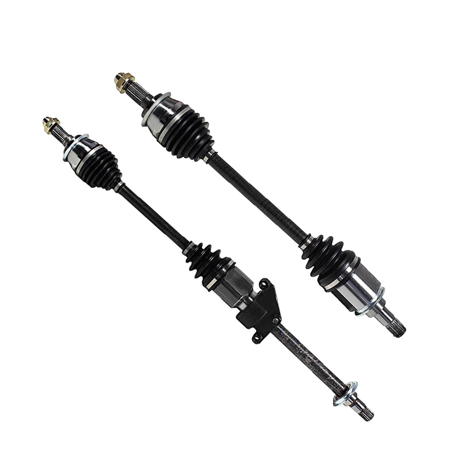 Front Pair CV Axle Shaft Assembly Compatible with 2002-2004 Cooper Naturally Aspirated FWD Manual Trans CV Joint Replace 31-60-7-518-238 31-60-7-518-237
