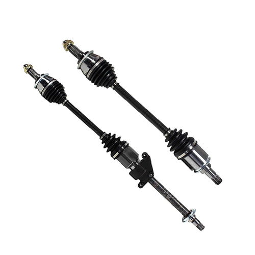 Front Pair CV Axle Shaft Assembly Compatible with 2002-2004 Cooper Naturally Aspirated FWD Manual Trans CV Joint Replace 31-60-7-518-238 31-60-7-518-237