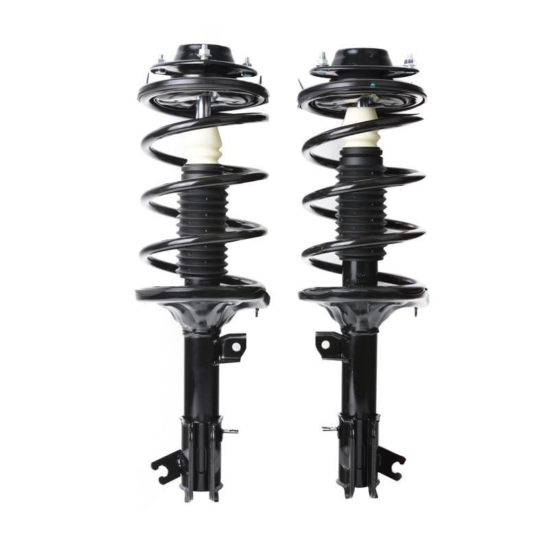 Maxfavor Front Complete Struts Assembly with Coil Springs Compatible with 2001-2006 Hyundai Santa Shock Absorber Assembly Replace OE 171436 171435 Set of 2