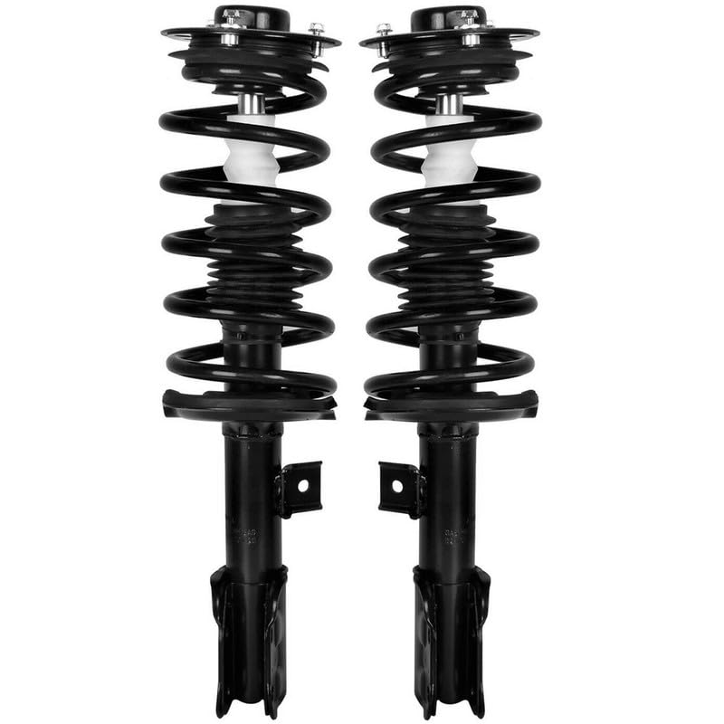 Maxfavor Front Shock Absorber Kit with Coil Springs Compatible with 2003 2004 2005 2006 2007 Murano Shock Absorber Assembly Replace OE 172267 172268 Set of 2