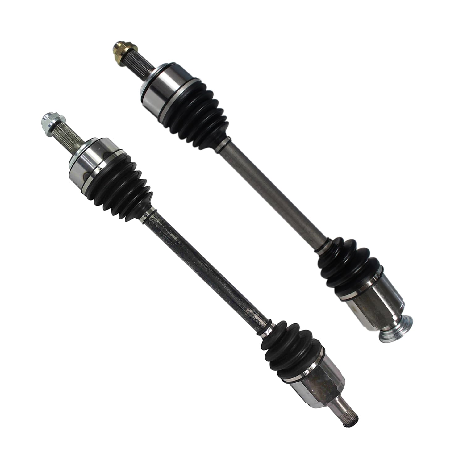 Front Pair CV Axle Shaft Assembly Compatible with Honda Models 2010-2012 Accord Crosstour/Crosstour CV Joint Replace 44306-TP6-A03 44306TP6A00 44305-TP6-A00 44305-TP6-A02 44305TP6A00 44306-TP6-A00