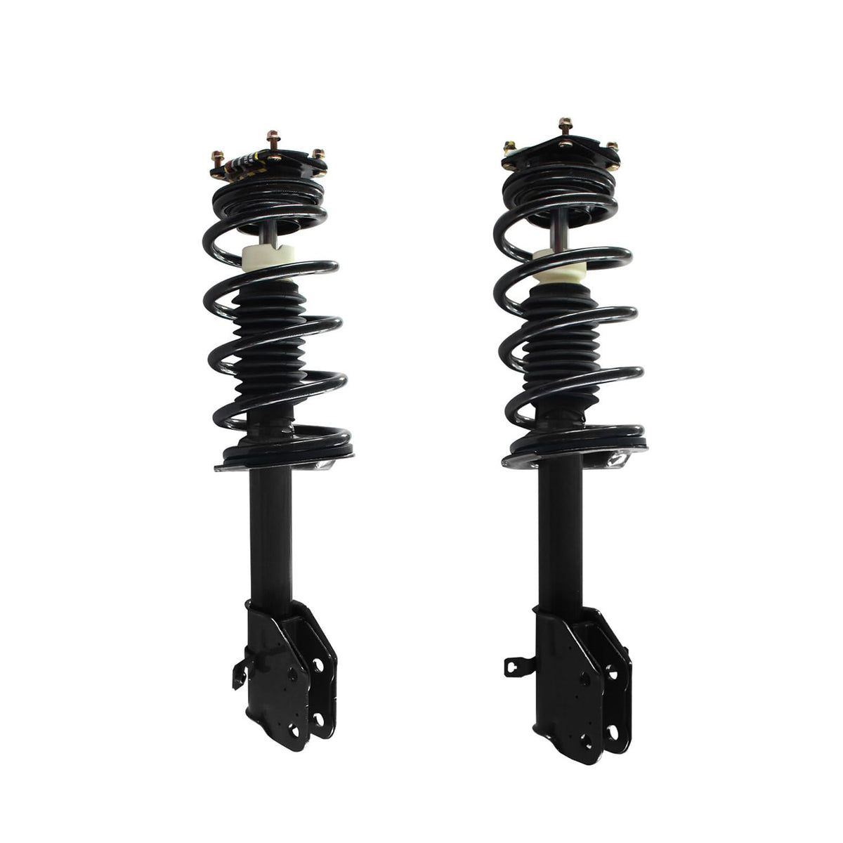 Maxfavor Pair of Front Shock Absorbers and Struts Assembly with Coil Spring, Compatible with Ford Edge 2.0L EcoBoost 2012 2013 2014, Replacement for OE 572889 572888