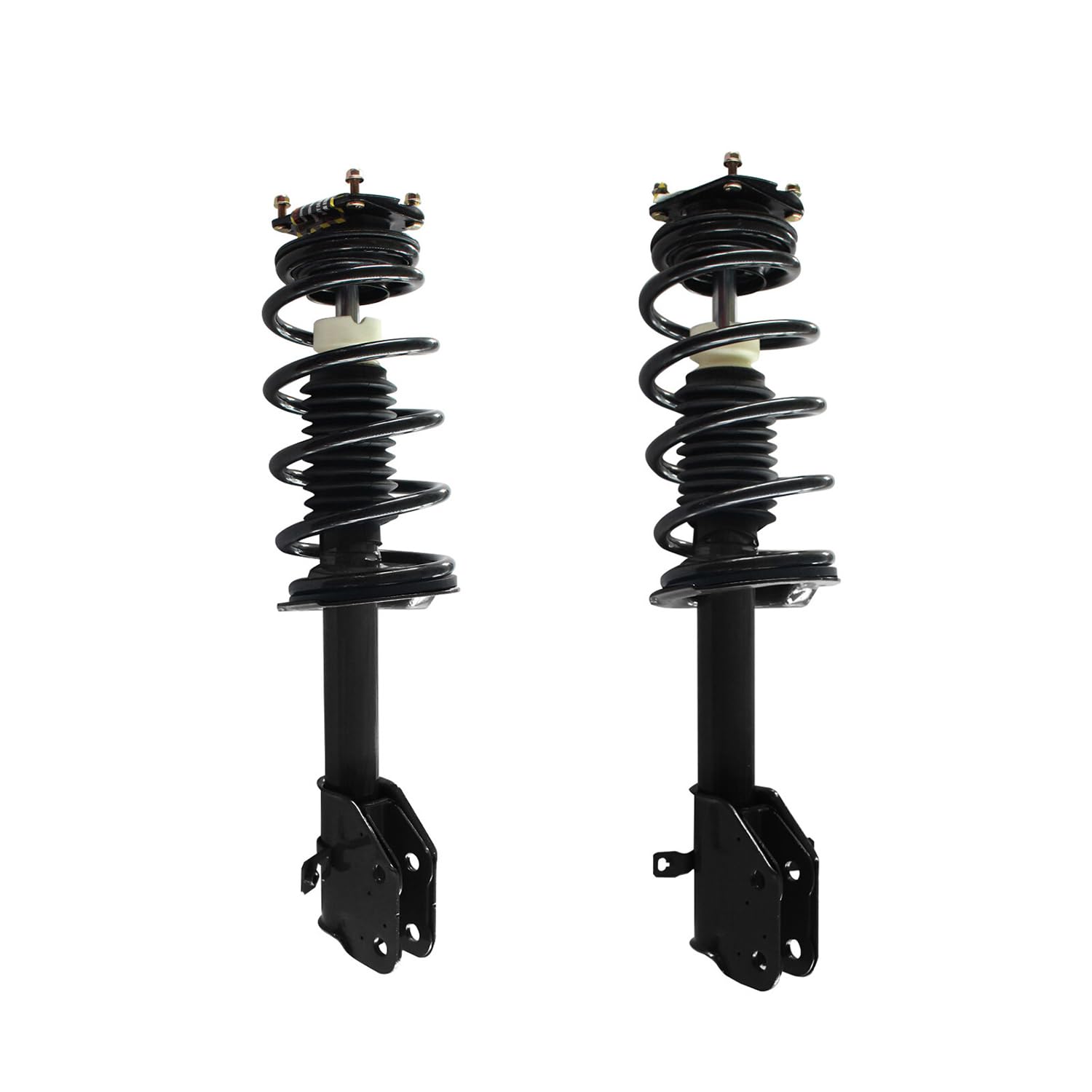 Maxfavor Pair of Front Shock Absorbers and Struts Assembly with Coil Spring, Compatible with Ford Edge 2.0L EcoBoost 2012 2013 2014, Replacement for OE 572889 572888