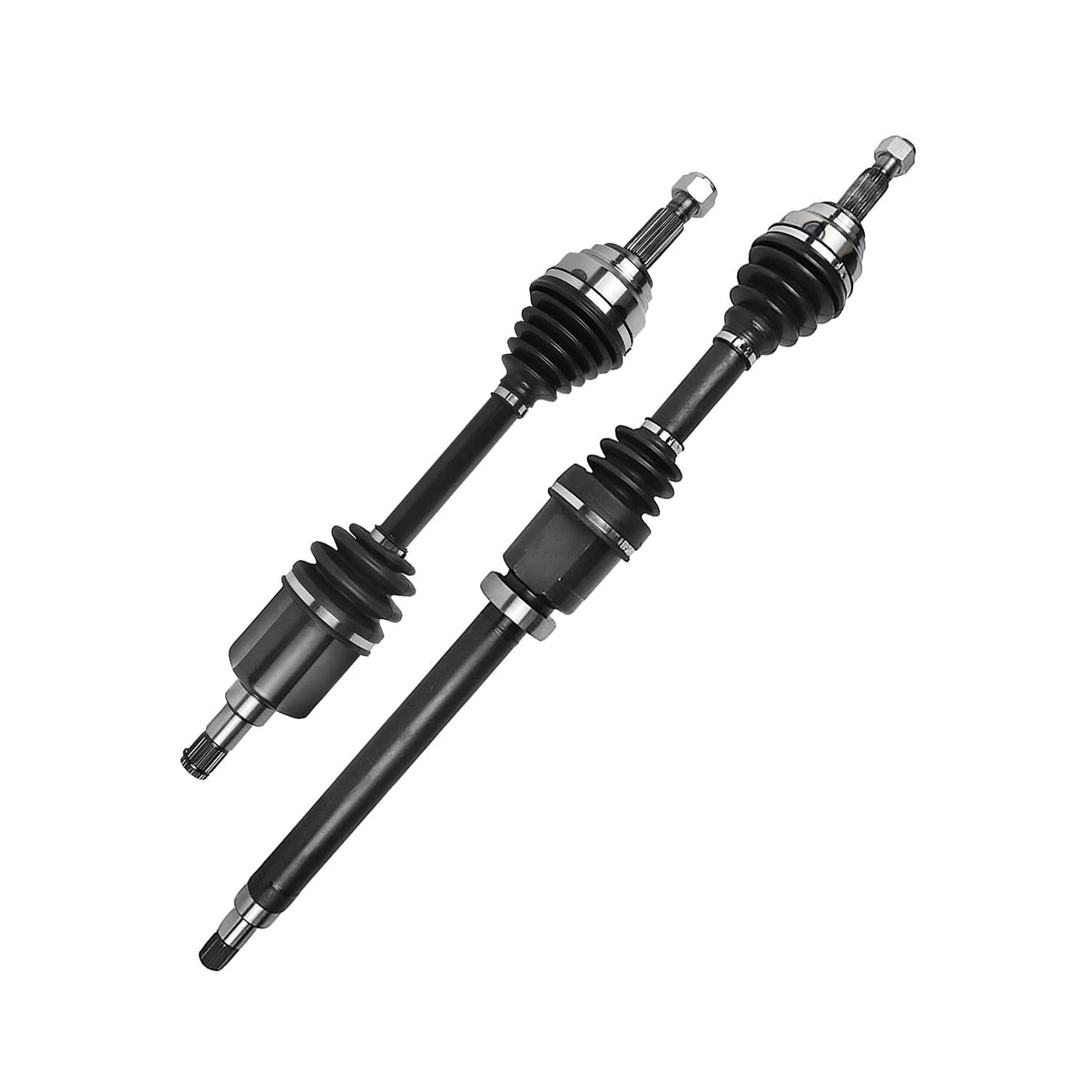 MAXFAVOR Pair(2) Front CV Axle Joint Shaft Assembly Compatible with 2014-2019 Ford Fiesta L4 1.6L Manual Trans, FWD Driver and Passenger(Left Right) Side