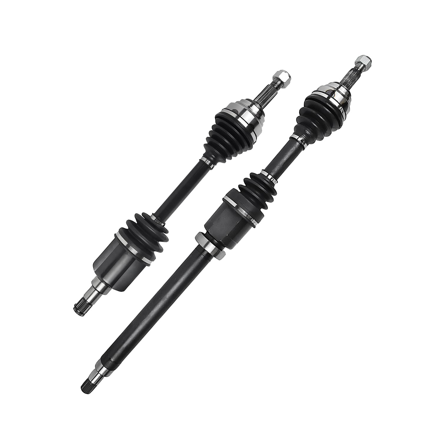 MAXFAVOR Pair(2) Front CV Axle Joint Shaft Assembly Compatible with 2014-2019 Ford Fiesta L4 1.6L Manual Trans, FWD Driver and Passenger(Left Right) Side