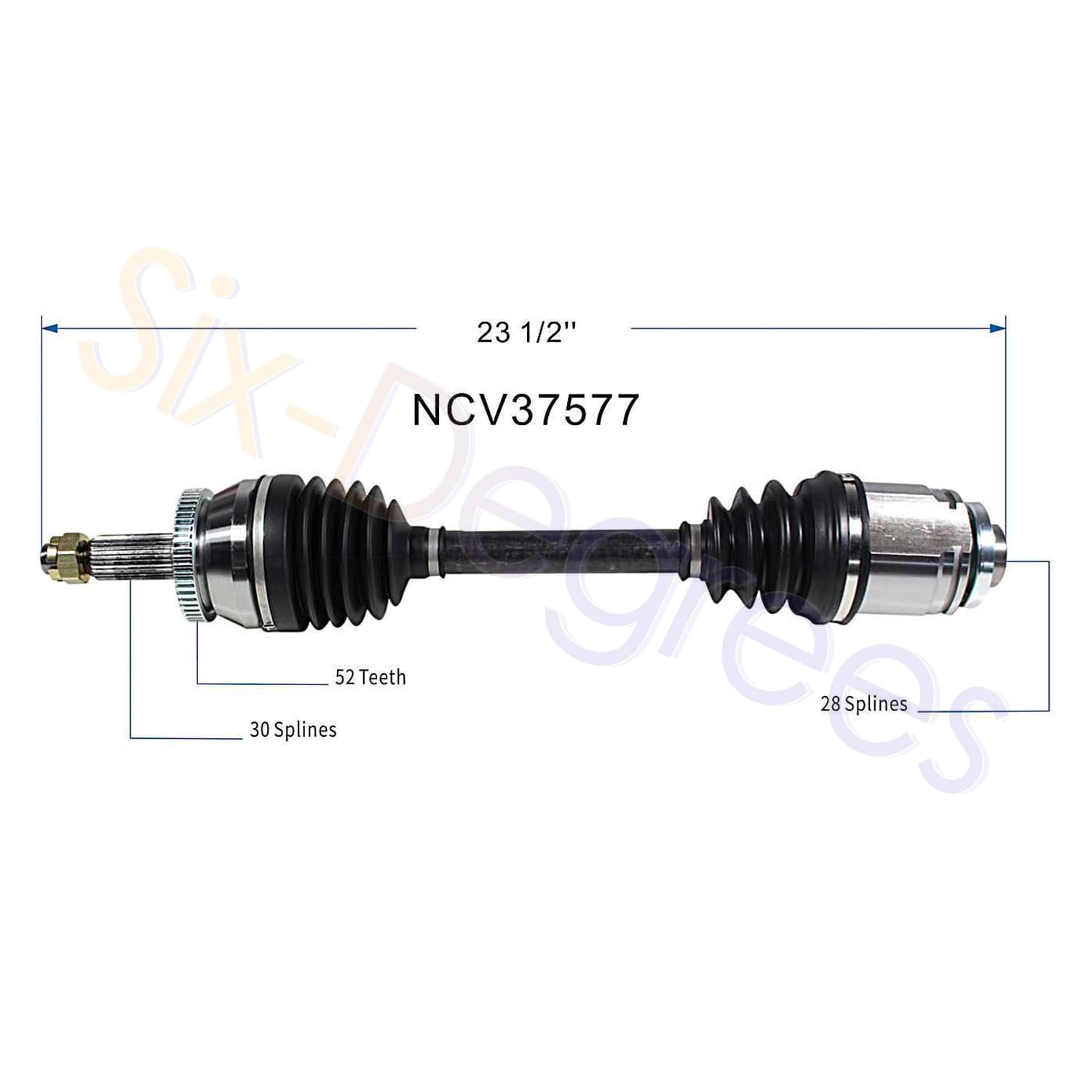Maxfavor CV Axle Assembly Front Right Compatible with Kia Sorento 2011-2013, Hyundai Santa Fe 2010-2012, Santa Fe Sport 2017-2018, 2.4L 3.5L, AWD, CV Axle Joint Shaft Assembly Front Passenger Side
