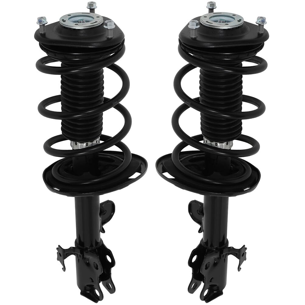 Maxfavor Front Complete Struts and Shock Absorbers Assembly Compatible with 2013-2018 Toyota RAV4 FWD 2.5L L4, Shock Absorbers with Coil Spring Pair, Replacement for 1333524L 1333524R (Set of 2)