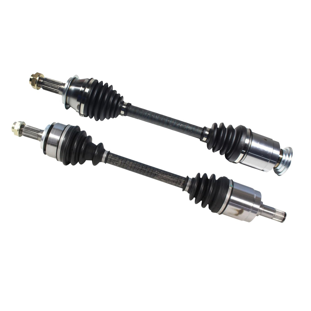 Front Pair CV Axle Shaft Assembly Compatible with 2009-2011 Civic Hybrid-L FWD Auto CVT Trans 2006-2011 Civic Hybrid FWD Auto CVT Trans CV Joint Replace 44306-SNC-010 44305-SNC-000 44306-SNC-000