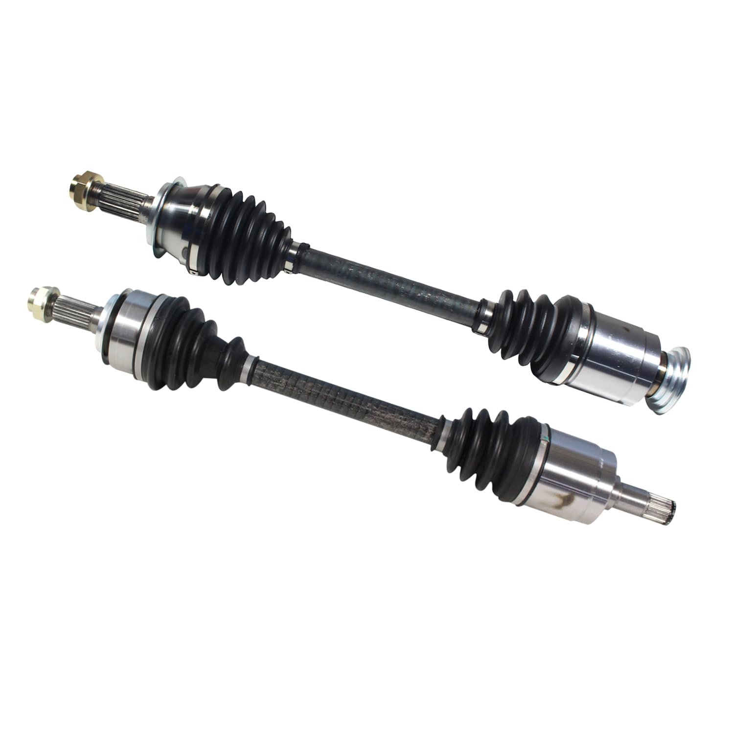 Front Pair CV Axle Shaft Assembly Compatible with 2009-2011 Civic Hybrid-L FWD Auto CVT Trans 2006-2011 Civic Hybrid FWD Auto CVT Trans CV Joint Replace 44306-SNC-010 44305-SNC-000 44306-SNC-000