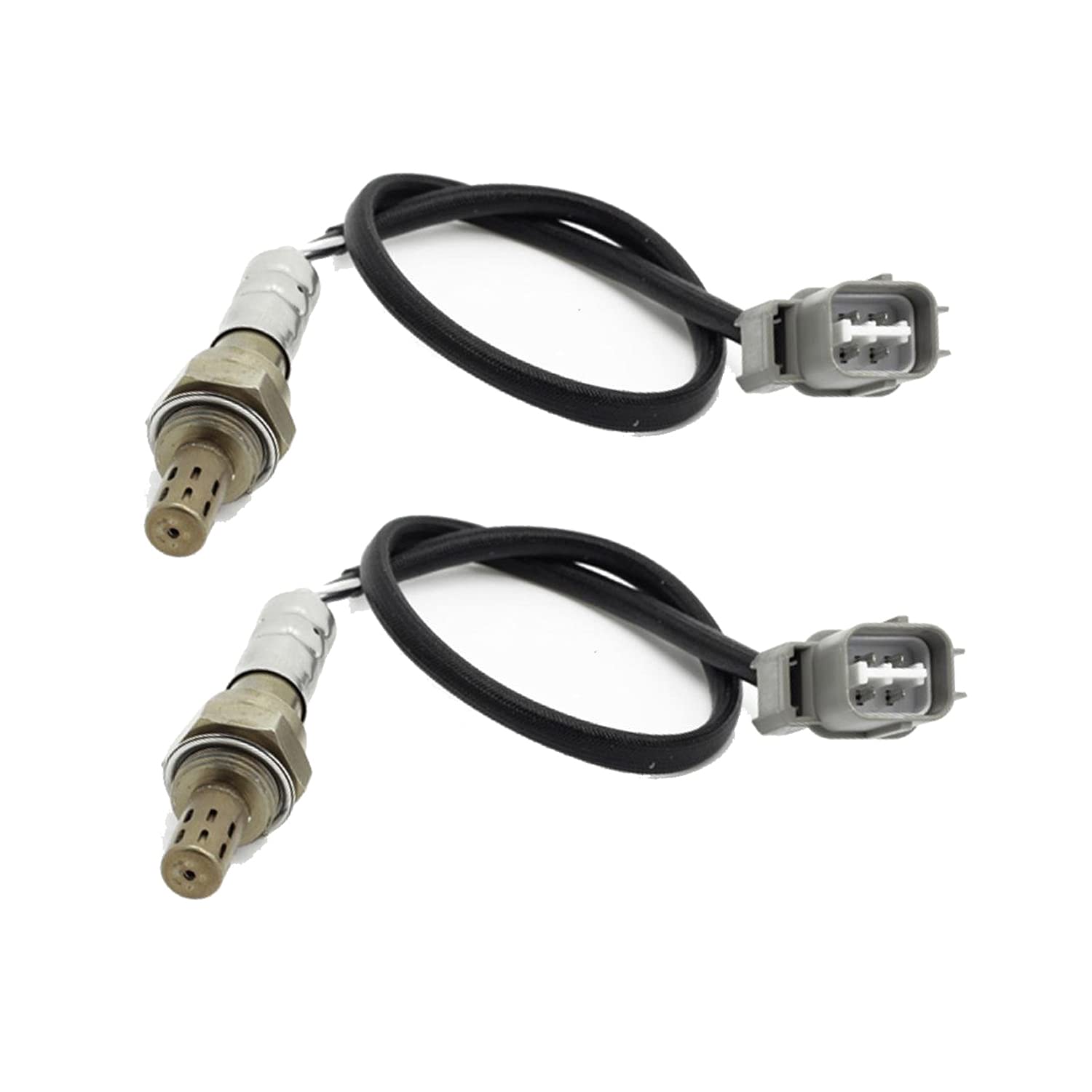Maxfavor 234-4368 * 2 Upstream Downstream O2 Oxygen Sensor 2Pcs Compatible with 2003 2004 2005 2006 2007 Honda Accord 3.0L Oxygen O2 Sensor Replace 234-4356 234-4369 234-4728 36531PGKA03