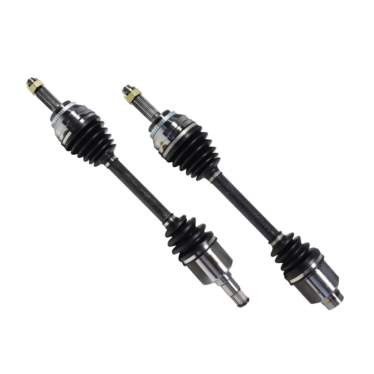 Front Pair CV Axle Shaft Assembly Compatible with 2003-2004 Tiburon GT FWD Manual Trans 2007-2008 Tiburon SE FWD Manual Trans CV Joint Replace 49500-2C112 49500-2C112SJ 49501-2C501 49500-2C110