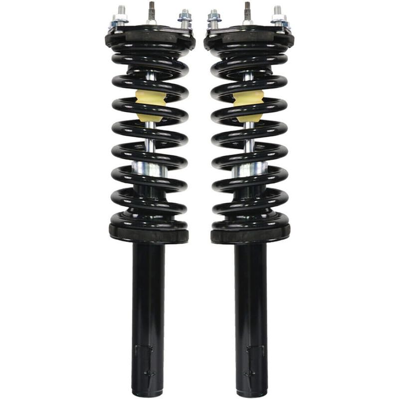 Maxfavor Front Shock Absorber Kit with Coil Springs Compatible with Jeep Grand Cherokee 2005-2010 Shock Absorber Assembly Replace OE 1335582L 2335582R Set of 2