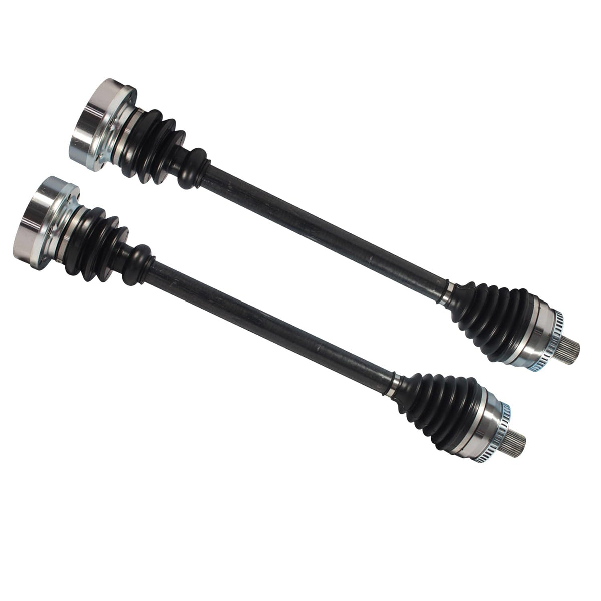Rear Pair CV Axle Shaft Assembly Compatible with Compatible with Audi Models 2000-2004 A6 Quattro CV Joint Replace 4B0-501-203-CX 66-7461 14982N B16304N 77521 94-2077 AD-8114 AD-8163 4B0-501-203-C