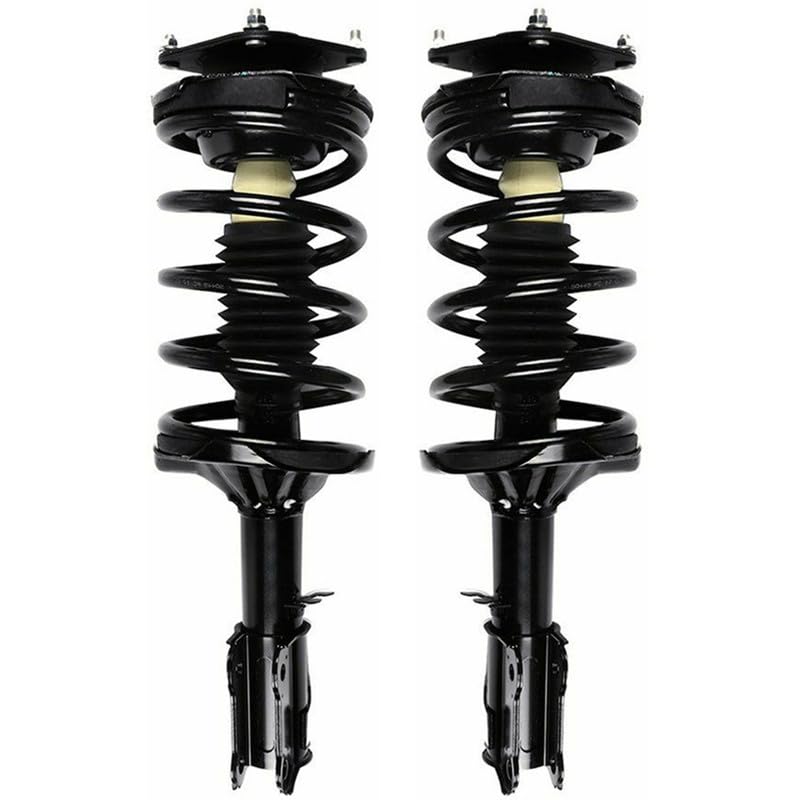 Maxfavor Front Complete Struts Shock Compatible with 2002-2005 Sedona Set of 2 Replacement Suspension Shock 172170 172171 Absorber with Coil Spring Assembly