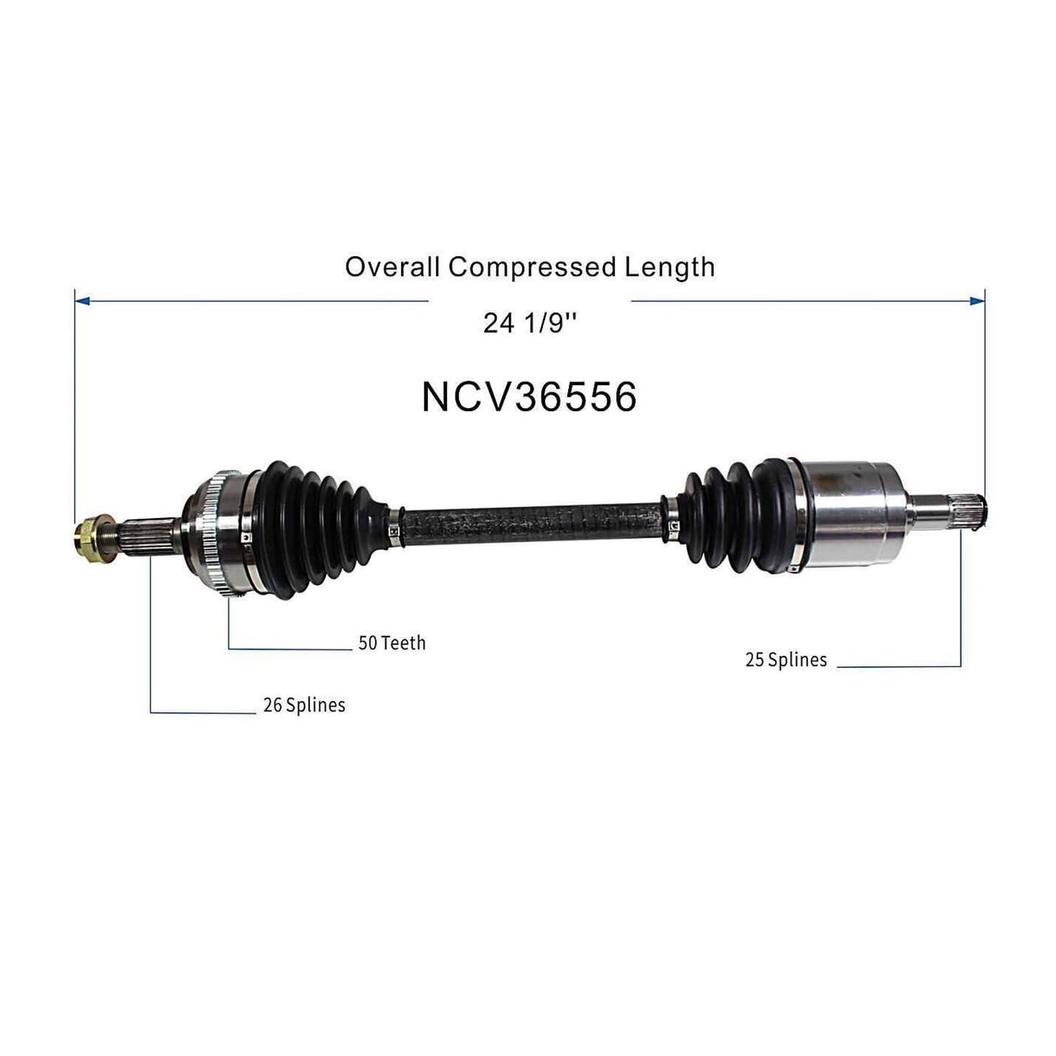 Front Right CV Axle Shaft Assembly Compatible with Honda Models 2001-2005 Civic Passenger Side CV Joint Replace 44305-S5A-J00 44305-S5A-J50 44305-S5A-T00 44305-S5A-T50 44305-S5D-A01 44305-S5D-A21