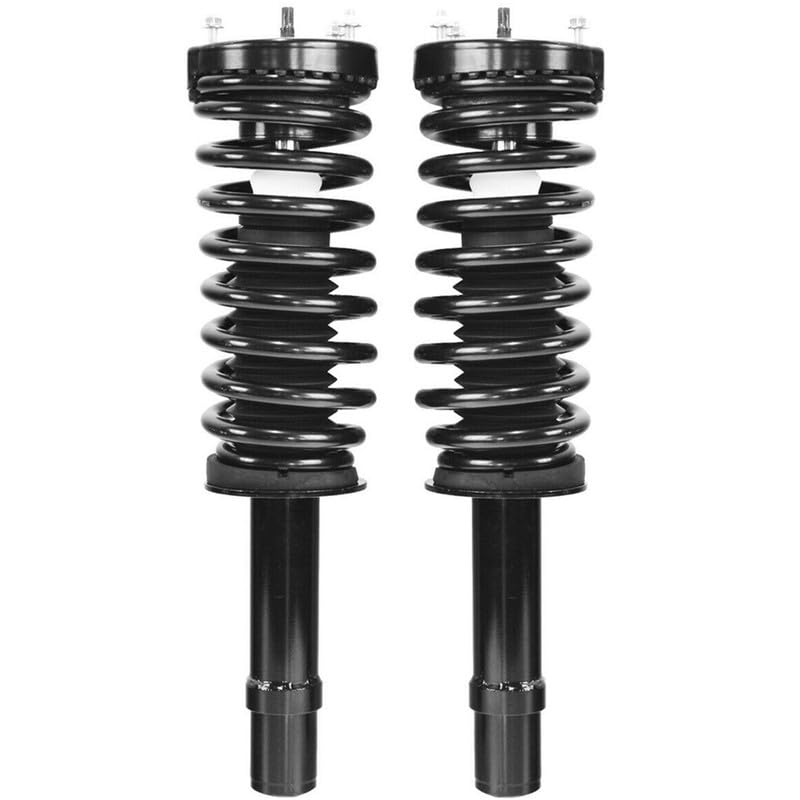 Maxfavor Front Complete Struts Shock Compatible with Dodge 2005-2008 Magnum 2007-2010 Charger Set of 2 Replacement Suspension Shock 272254L 272254R Absorber with Coil Spring Assembly