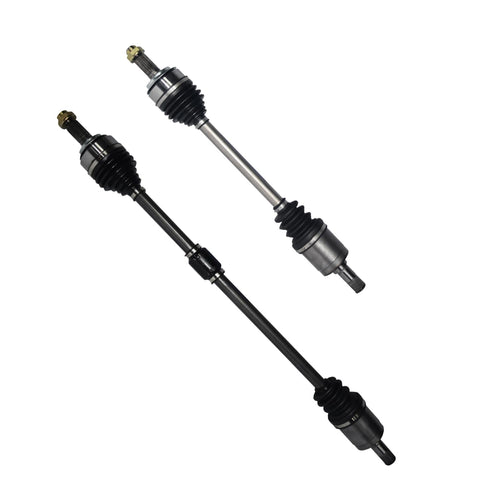 Front Pair CV Axle Shaft Assembly Compatible with Honda Models 2012 Civic HF, EX-L, LX, EX, DX Japan Built FWD Auto Trans CV Joint Replace 44306TR0J01 44306-TR0-J00 44306-TR0-J01 80-9846 44306TR0J00
