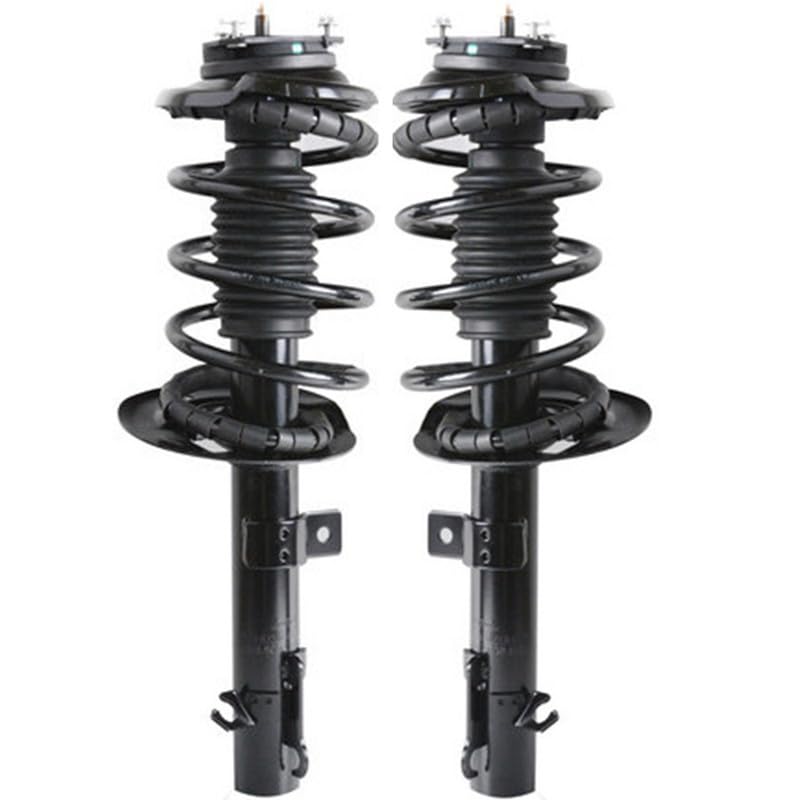 Maxfavor Front Shock Absorber Kit with Coil Springs Compatible with 2006-2007 Ford Focus Shock Absorber Assembly Replace OE 172258 172257 Set of 2