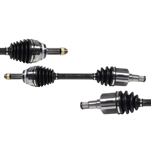 Front Pair CV Axle Shaft Assembly Compatible with 2003-2004 Tiburon GT FWD Manual Trans 2007-2008 Tiburon SE FWD Manual Trans CV Joint Replace 49500-2C112 49500-2C112SJ 49501-2C501 49500-2C110