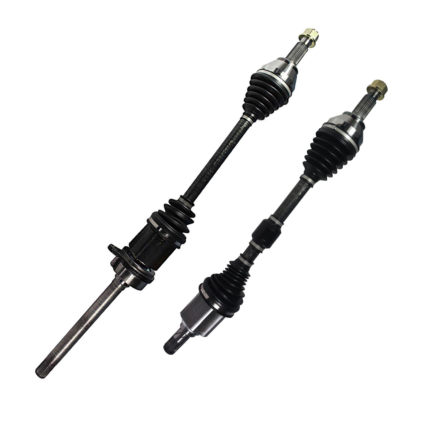 Maxfavor CV Axle Front Pair Compatible with 2011-2017 Nissan Juke 1.6L, AWD Auto CVT Trans &Manual Trans, CV Axle Joint Shaft Assembly Front Driver Passenger Side