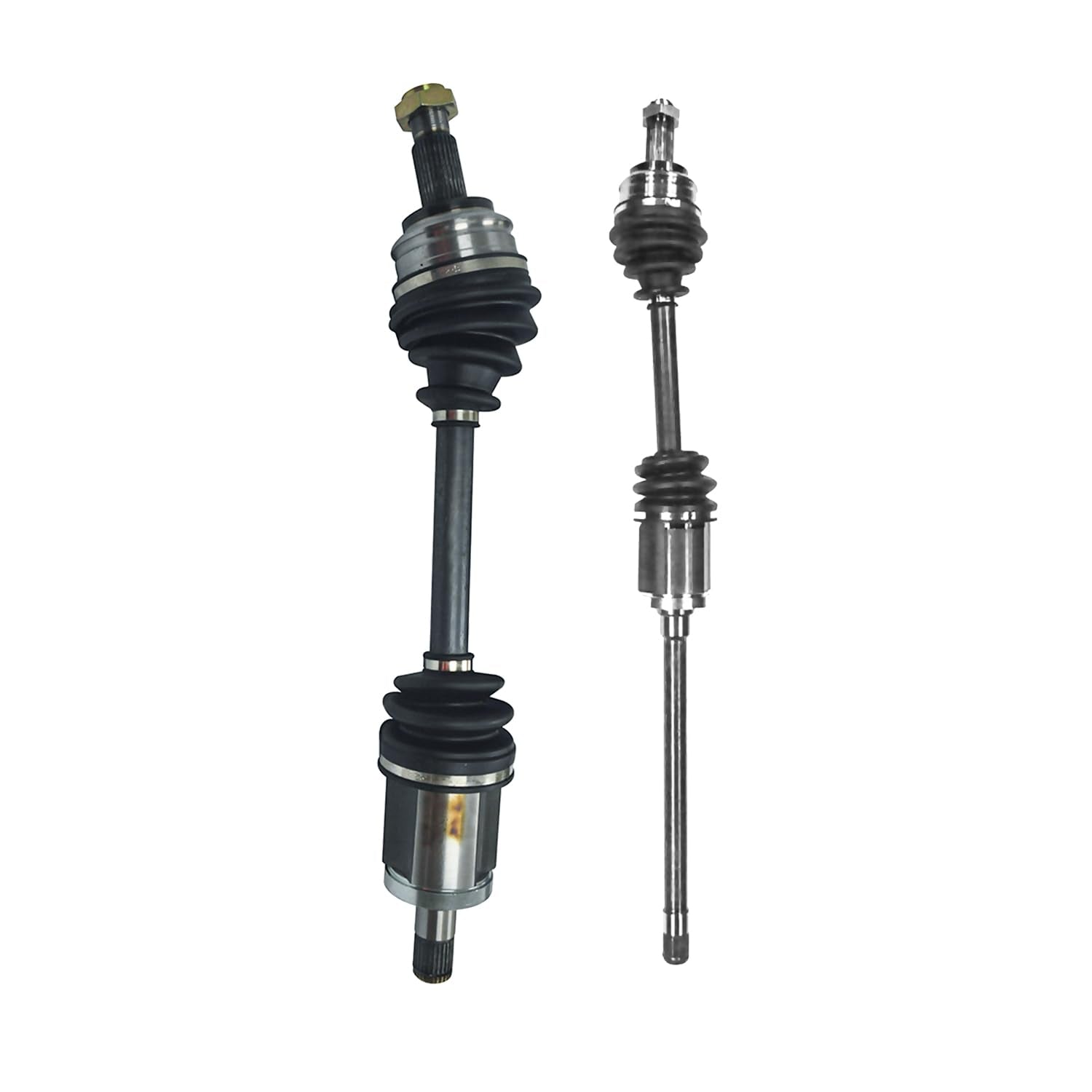 Front Pair CV Axle Shaft Assembly Compatible with 2004-2005 X3 AWD 2006 X3 L6-3.0L AWD 2007 X3 AWD 2008 X3 L6-3.0L AWD 2009-2010 X3 AWD CV Joint Replace 31-60-7-529-201 31-60-3-450-566 31-60-3-450-565