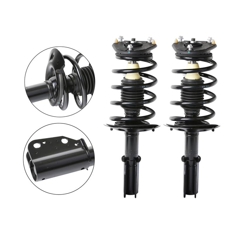Maxfavor Front Complete Struts Assembly with Coil Springs Compatible with Buick 1998-1999 Riviera 1998-2005 Park Avenue Shock Absorber Assembly Replace OE 171665 Set of 2